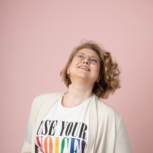 Kaisa Tervahauta laughing